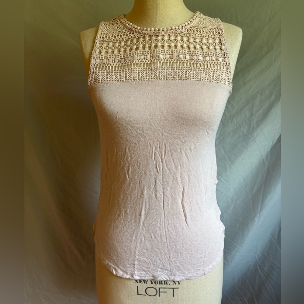 H&M Women's Light Pink Tank Top